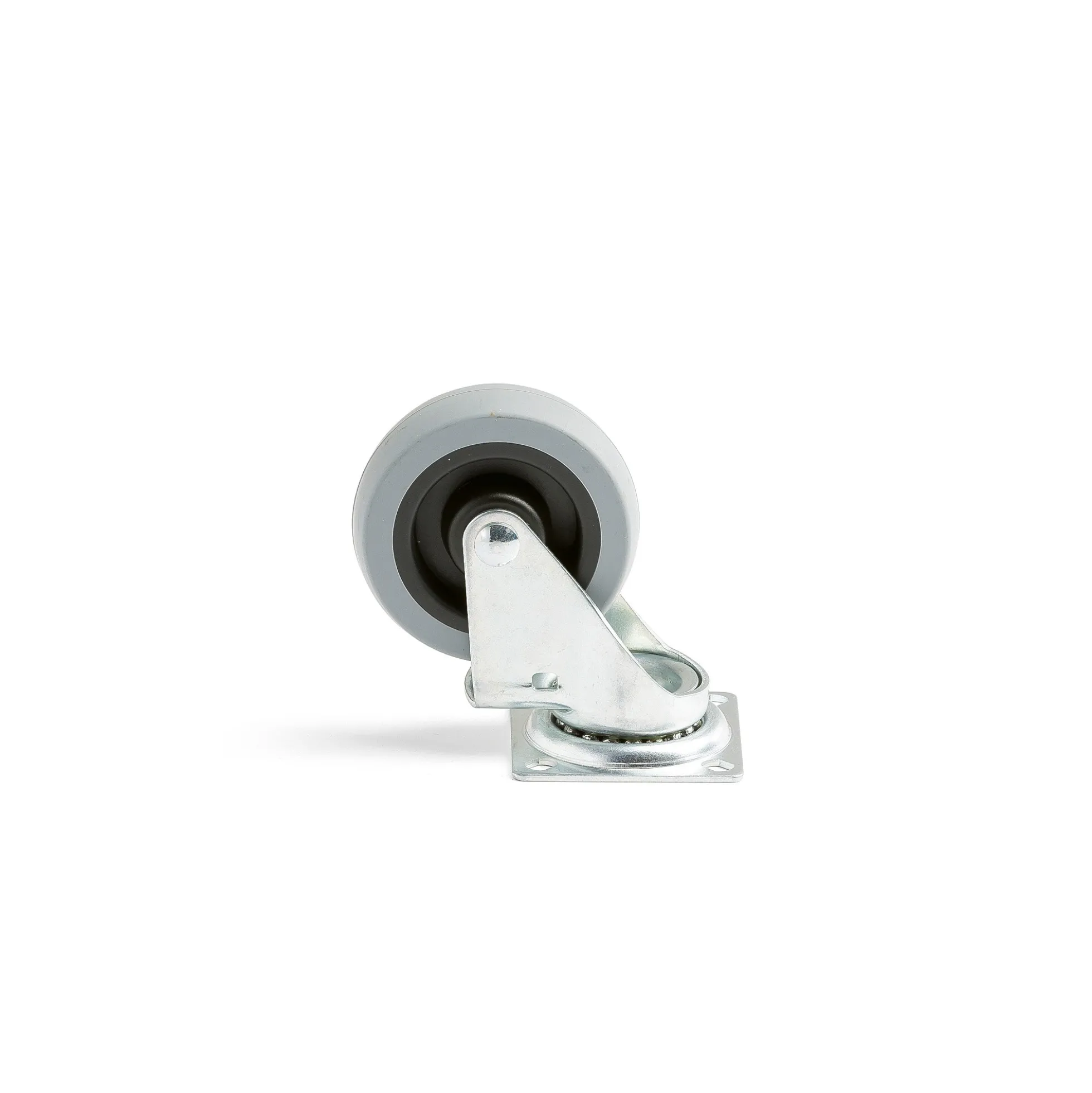 Nivelpyörä 75x25 mm, umpikumi, 55 kg