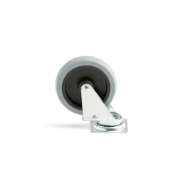 Nivelpyörä 100x25 mm, umpikumi, 55 kg