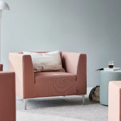 Nojatuoli CASUAL Kangas CURA, kupari