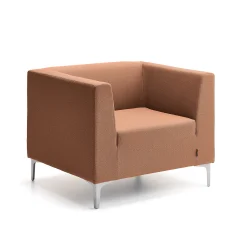 Nojatuoli CASUAL Kangas CURA, kupari