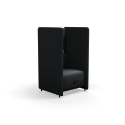 Nojatuoli CLEAR SOUND Integroitu USB-portti, 1-istuttava, kangas Focus Melange, antrasiitinharmaa