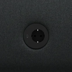 Nojatuoli CLEAR SOUND Integroitu USB-portti, 1,5-istuttava, kangas Pod CS, antrasiitinharmaa