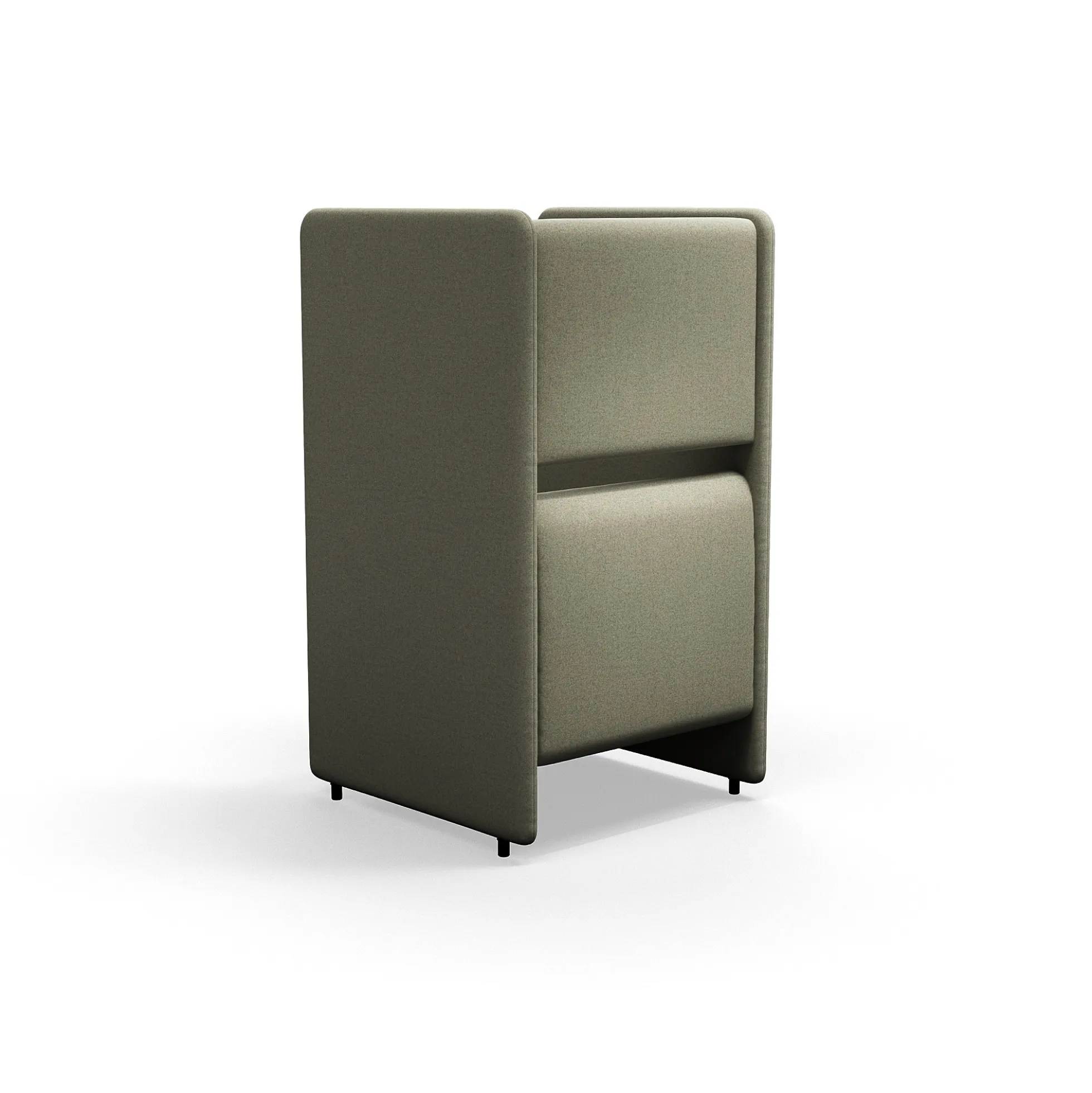 Nojatuoli CLEAR SOUND 1-istuttava, kangas Focus Melange, beige