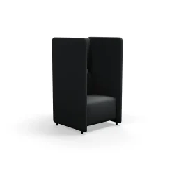 Nojatuoli CLEAR SOUND 1-istuttava, kangas Pod CS, antrasiitinharmaa