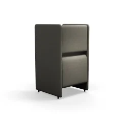 Nojatuoli CLEAR SOUND 1-istuttava, kangas Pod CS, taupe