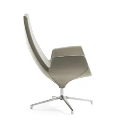 Nojatuoli ENJOY Korkea selkänoja, beige