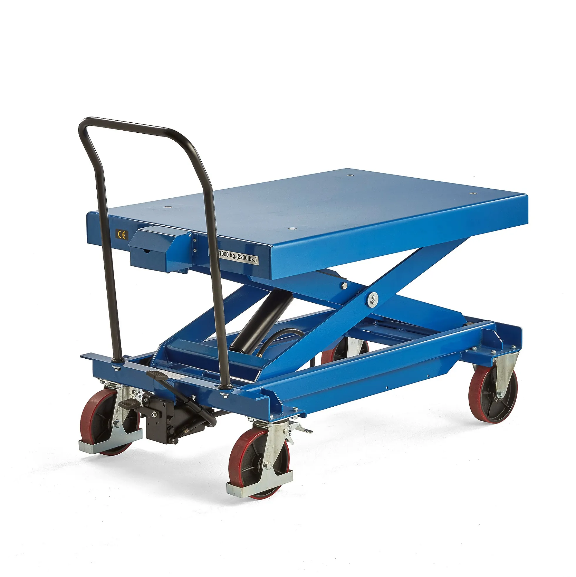 Nostovaunu NITRO Hydraulinen, punnitsemistoiminto, 1000 kg, 1200x800 mm