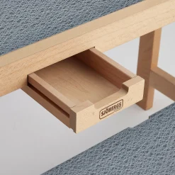 Ompelukonepöytä Sähköinen korkeussäädettävä ompelukonetaso, 1200x600x900 mm, tummanharmaa