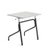 Oppilaspöytä ADJUST Korkeussäädettävä, 700x600 mm, korkeapainelaminaatti HPL, harmaa, antrasiitinharmaa