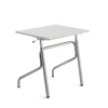 Oppilaspöytä ADJUST Korkeussäädettävä, 700x600 mm, korkeapainelaminaatti HPL, harmaa, hopeanharmaa