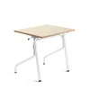 Oppilaspöytä ADJUST Korkeussäädettävä, 700x600 mm, linoleumi, beige, valkoinen