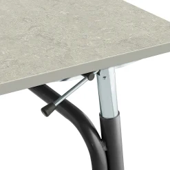 Oppilaspöytä ADJUST Korkeussäädettävä, 700x600 mm, linoleumi, harmaa, antrasiitinharmaa