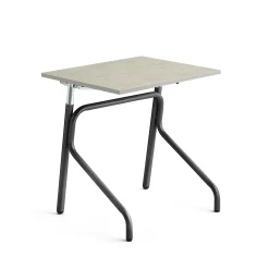 Oppilaspöytä ADJUST Korkeussäädettävä, 700x600 mm, linoleumi, harmaa, antrasiitinharmaa