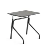 Oppilaspöytä ADJUST Korkeussäädettävä, 700x600 mm, linoleumi, tummanharmaa, antrasiitinharmaa