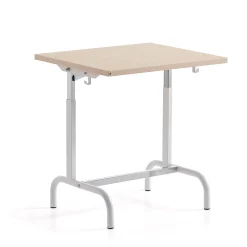 Oppilaspöytä 182 Linoleumi, valkoinen/beige