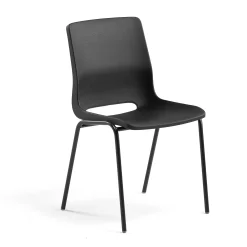 Oppilastuoli ANA Istuinkorkeus: 450 mm, musta/musta