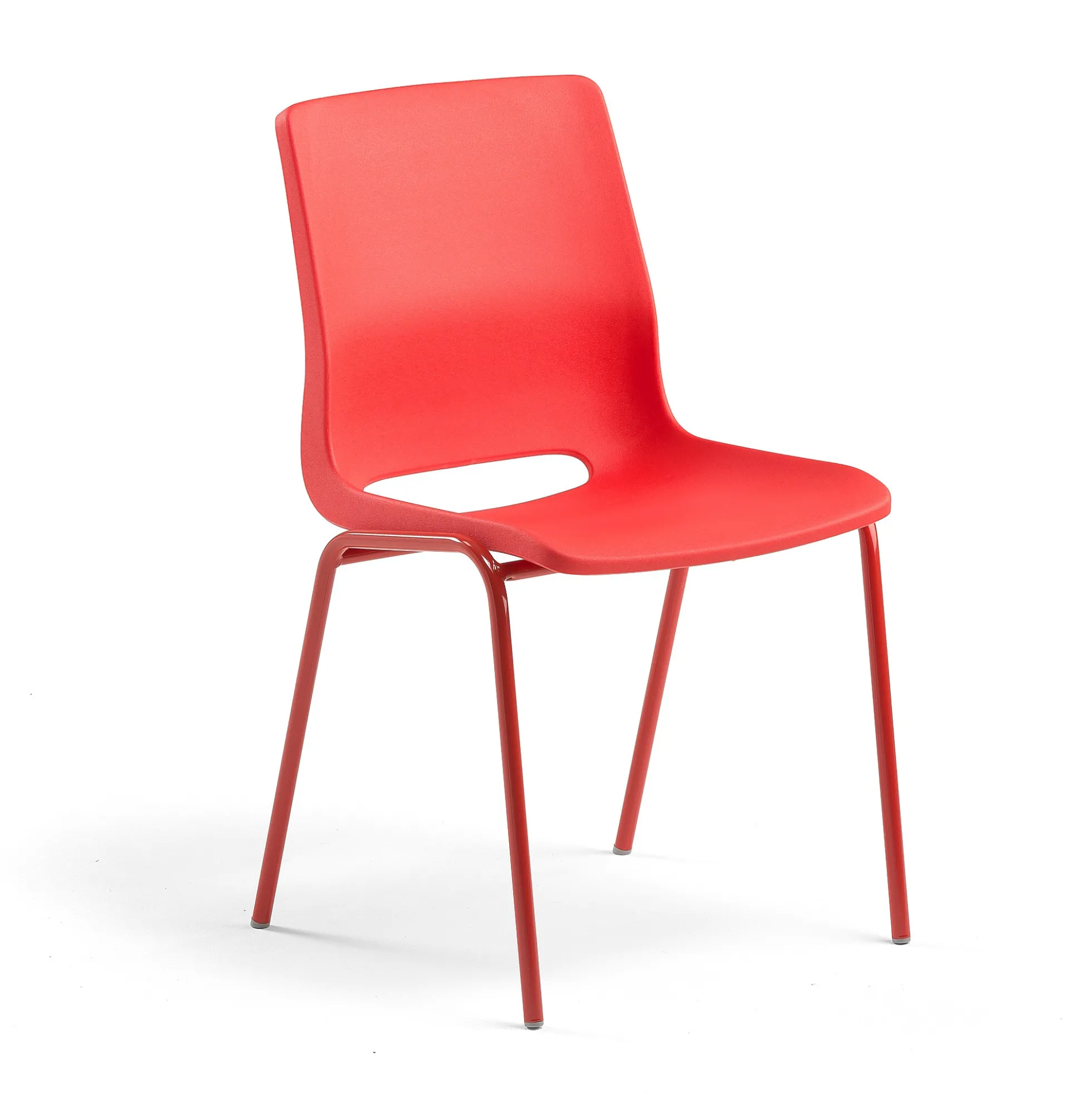 Oppilastuoli ANA Istuinkorkeus: 450 mm, punainen/punainen