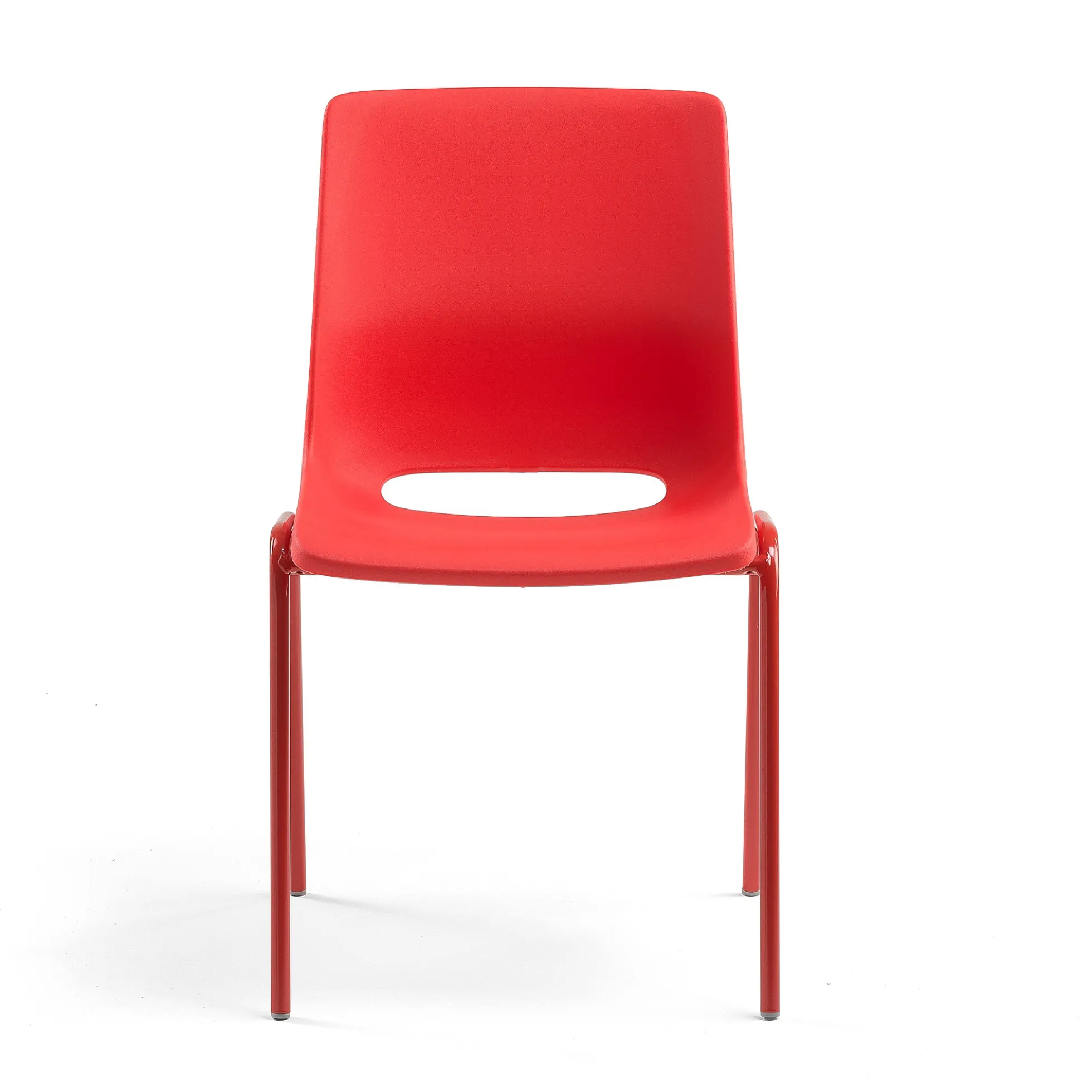Oppilastuoli ANA Istuinkorkeus: 450 mm, punainen/punainen