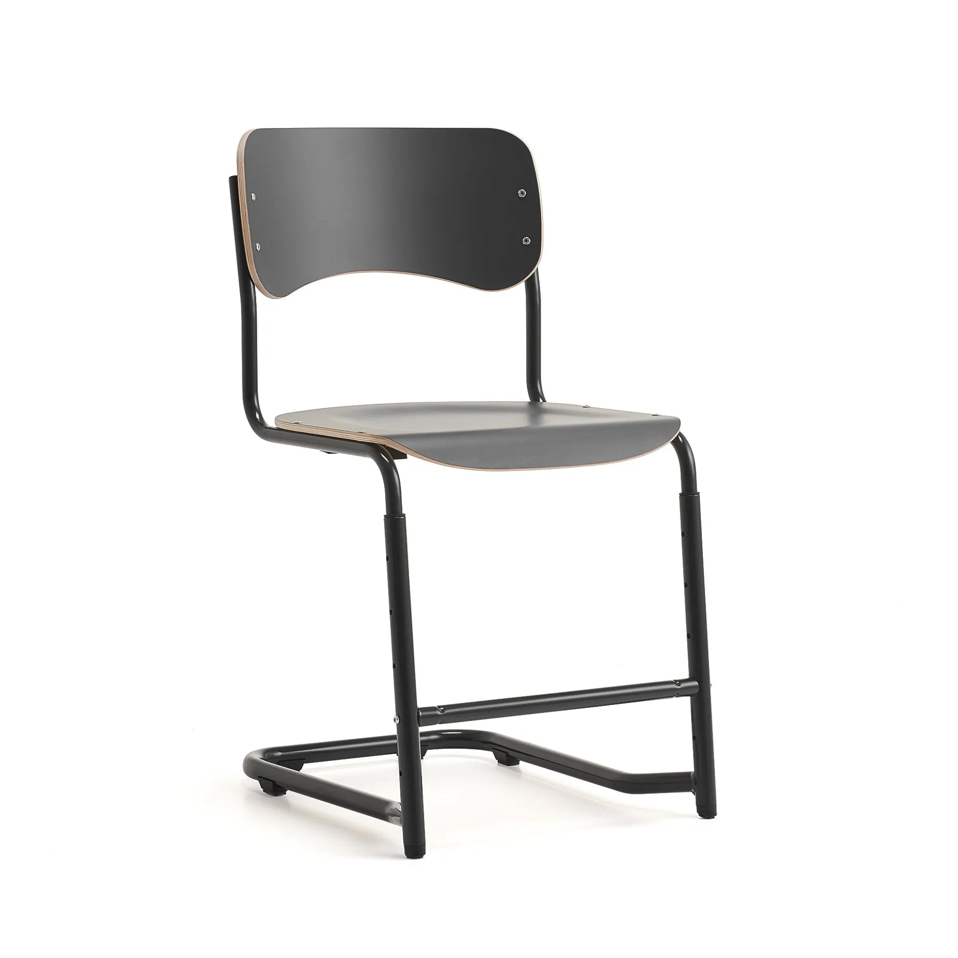 Oppilastuoli ELEVATE Säädettävä korkeus 460–640 mm, antrasiitti