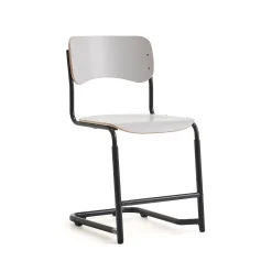 Oppilastuoli ELEVATE Säädettävä korkeus 460–640 mm, antrasiitti/harmaa