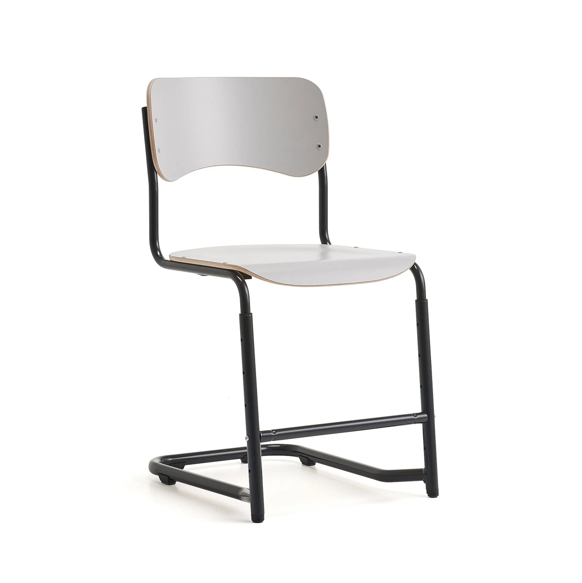 Oppilastuoli ELEVATE Säädettävä korkeus 460–640 mm, antrasiitti/harmaa