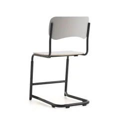 Oppilastuoli ELEVATE Säädettävä korkeus 460–640 mm, antrasiitti/harmaa