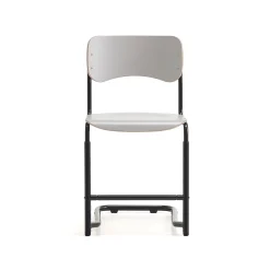Oppilastuoli ELEVATE Säädettävä korkeus 460–640 mm, antrasiitti/harmaa