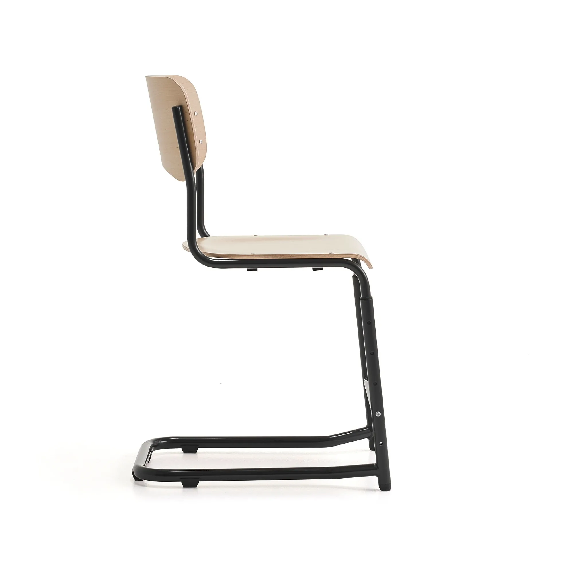 Oppilastuoli ELEVATE Säädettävä korkeus 460–640 mm, antrasiitti/koivu