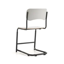 Oppilastuoli ELEVATE Säädettävä korkeus 460–640 mm, antrasiitti/valkoinen