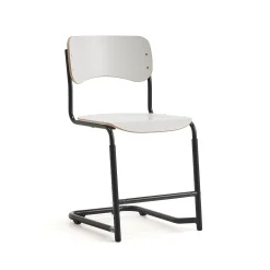 Oppilastuoli ELEVATE Säädettävä korkeus 460–640 mm, antrasiitti/valkoinen