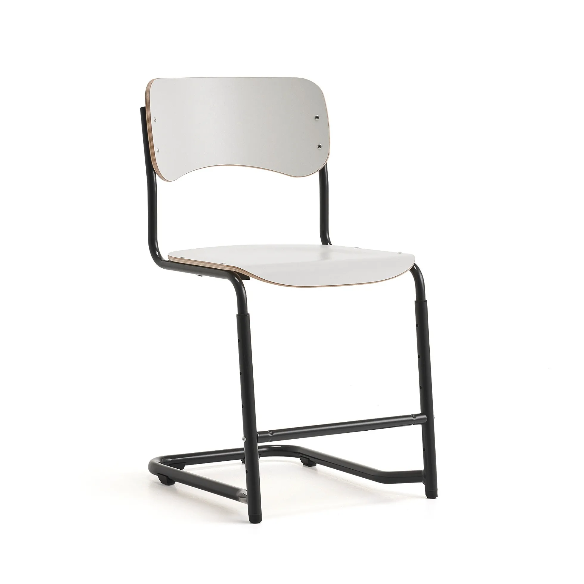 Oppilastuoli ELEVATE Säädettävä korkeus 460–640 mm, antrasiitti/valkoinen