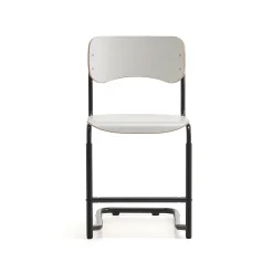 Oppilastuoli ELEVATE Säädettävä korkeus 460–640 mm, antrasiitti/valkoinen