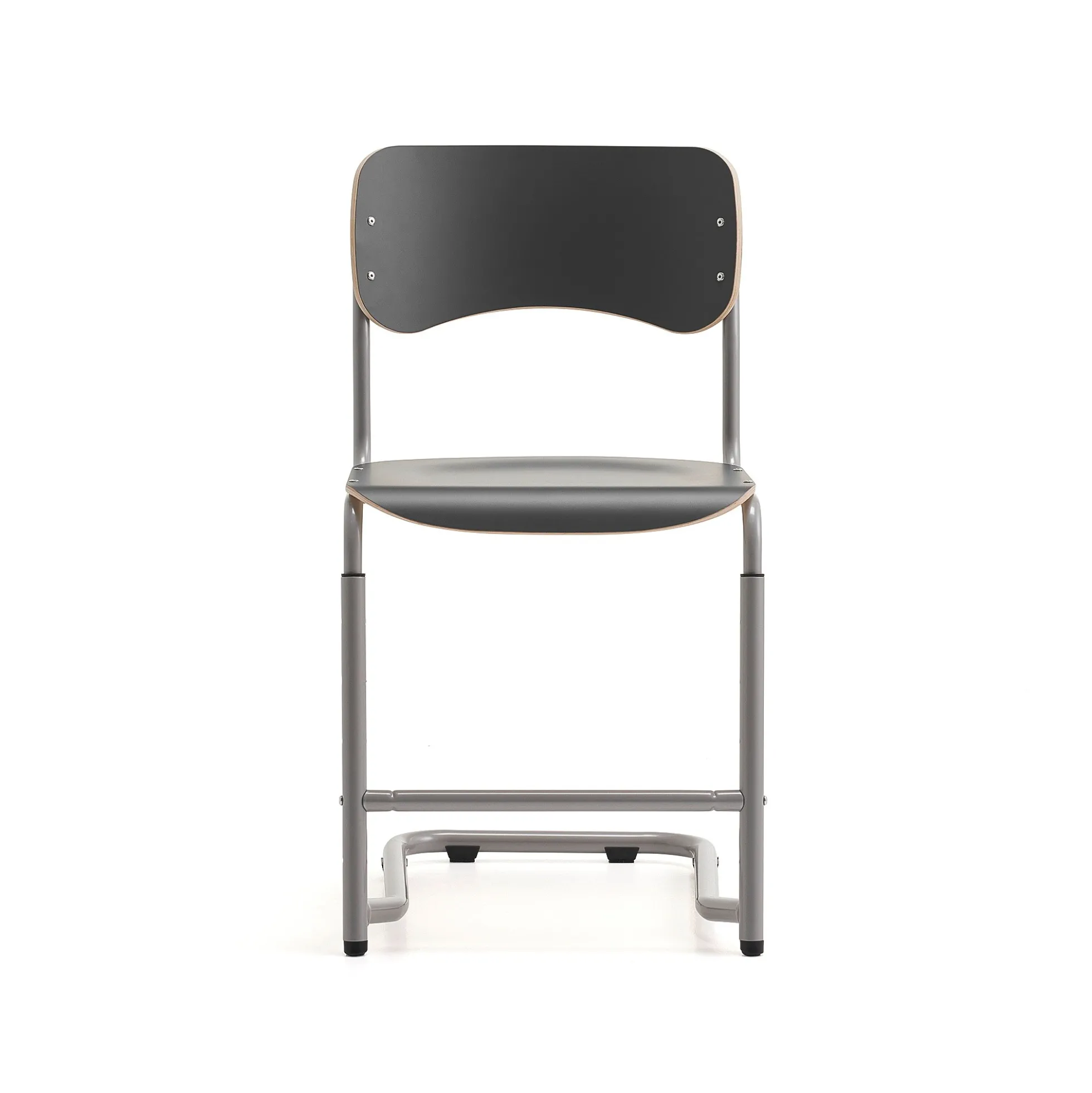 Oppilastuoli ELEVATE Säädettävä korkeus 460–640 mm, hopea/antrasiitti