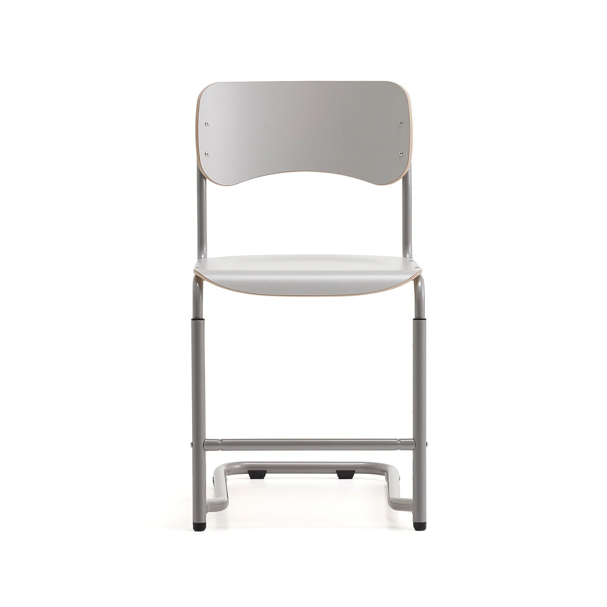 Oppilastuoli ELEVATE Säädettävä korkeus 460–640 mm, hopea/harmaa
