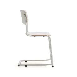 Oppilastuoli ELEVATE Säädettävä korkeus 460–640 mm, valkoinen