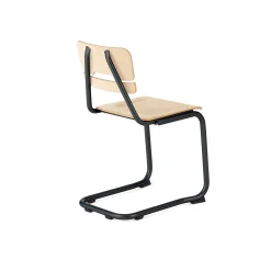 Oppilastuoli LEGERE II Istuinkorkeus 450 mm, antrasiitinharmaa, koivu