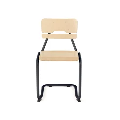 Oppilastuoli LEGERE II Istuinkorkeus 450 mm, antrasiitinharmaa, koivu