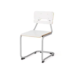 Oppilastuoli LEGERE II Istuinkorkeus 450 mm, valkoinen