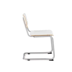 Oppilastuoli LEGERE II Istuinkorkeus 450 mm, valkoinen