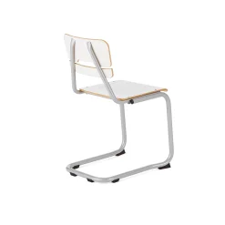 Oppilastuoli LEGERE II Istuinkorkeus 450 mm, valkoinen