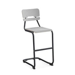 Oppilastuoli LEGERE I Istuinkorkeus 650 mm, antrasiitinharmaa, harmaa