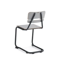 Oppilastuoli LEGERE I Istuinkorkeus 450 mm, antrasiitinharmaa, harmaa