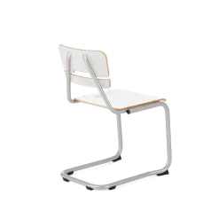 Oppilastuoli LEGERE I Istuinkorkeus 450 mm, valkoinen