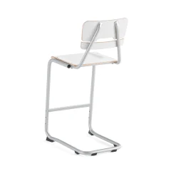 Oppilastuoli LEGERE I Istuinkorkeus 650 mm, valkoinen