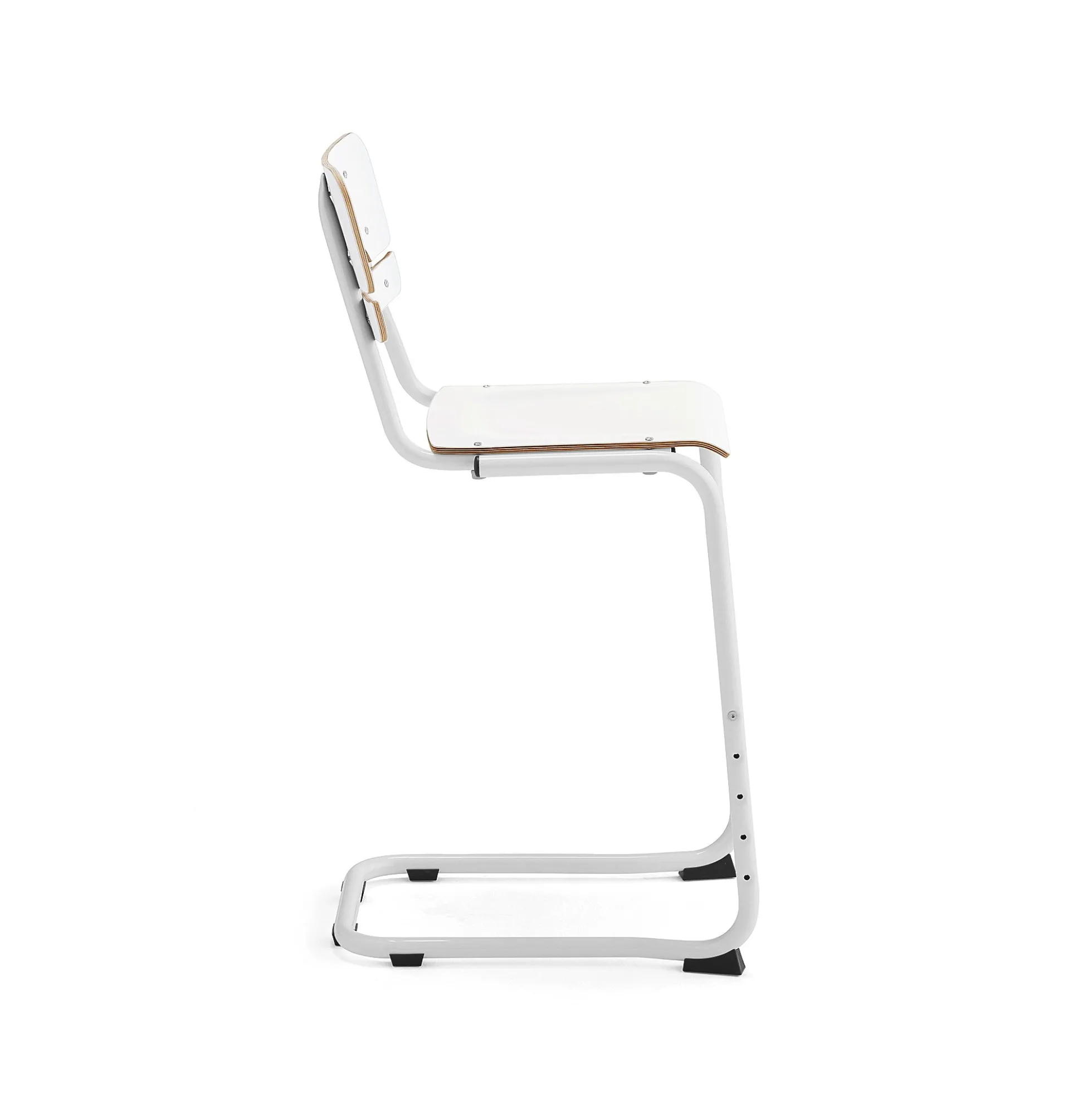 Oppilastuoli LEGERE I Istuinkorkeus 650 mm, valkoinen, valkoinen