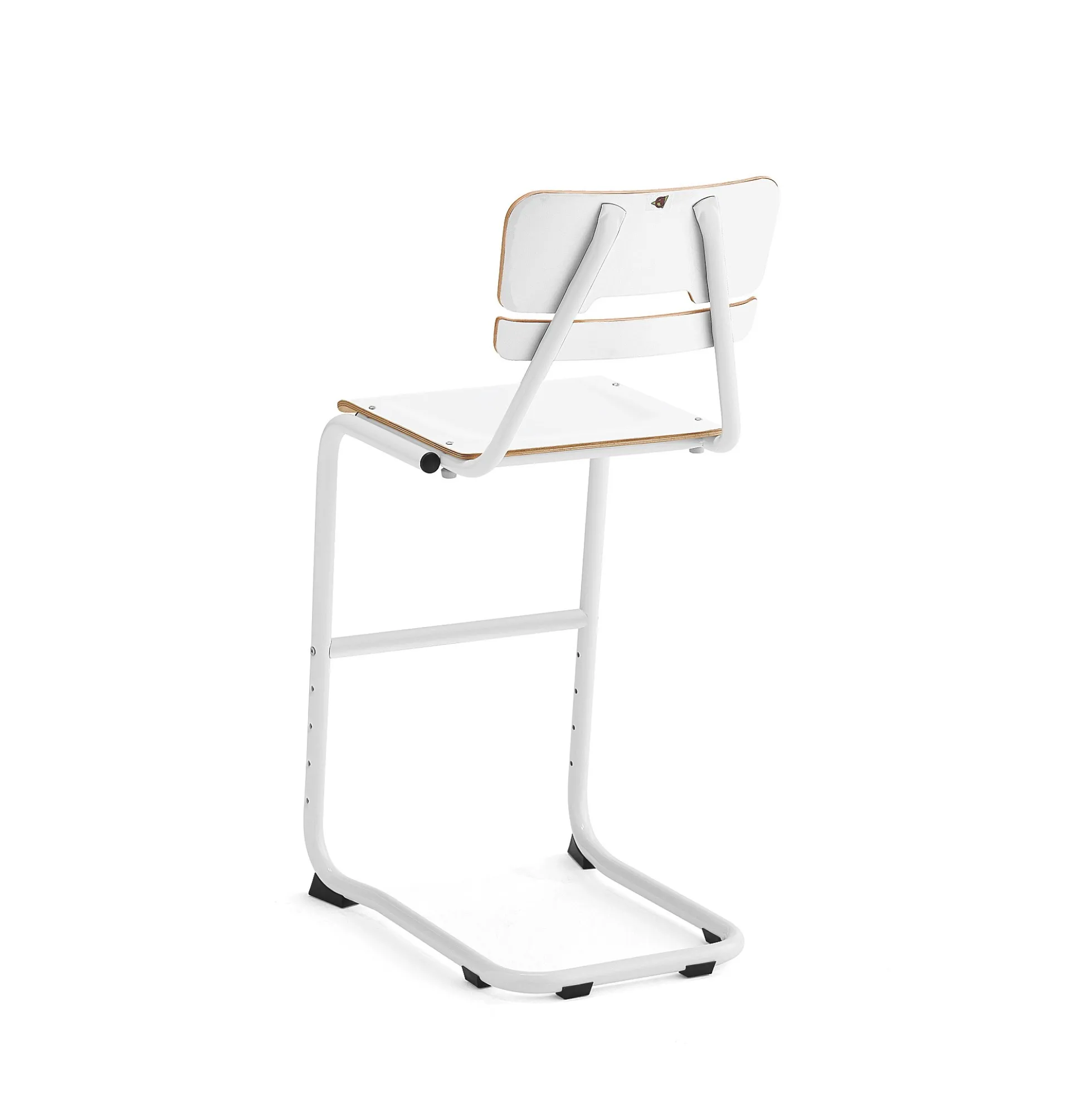 Oppilastuoli LEGERE I Istuinkorkeus 650 mm, valkoinen, valkoinen