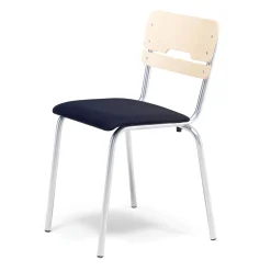 Oppilastuoli SCIENTIA Istuinkorkeus 460 mm, koivu/musta