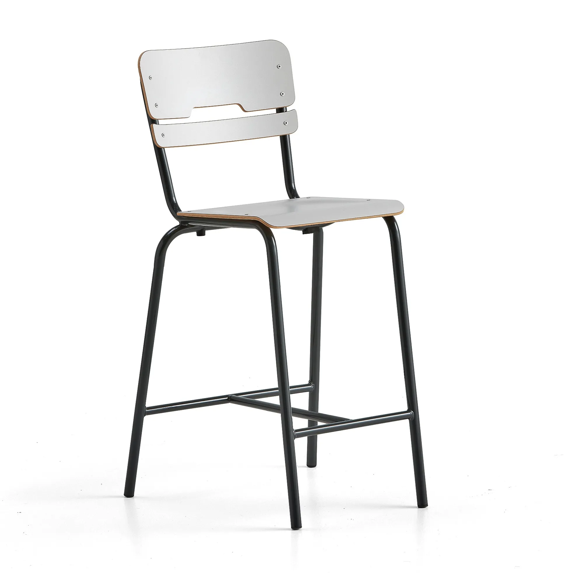 Oppilastuoli SCIENTIA Korkeus: 650 mm, antrasiitinharmaa/harmaa