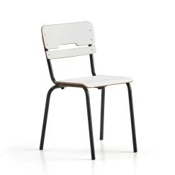 Oppilastuoli SCIENTIA Matala istuin, korkeus: 460 mm, antrasiitinharmaa/valkoinen