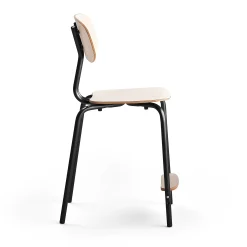 Oppilastuoli YNGVE Jalat, antrasiitinharmaa, koivu, korkeus: 610 mm